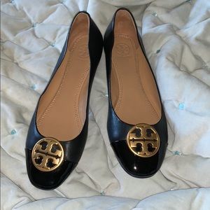 Black Tory Burch Ballet Flats